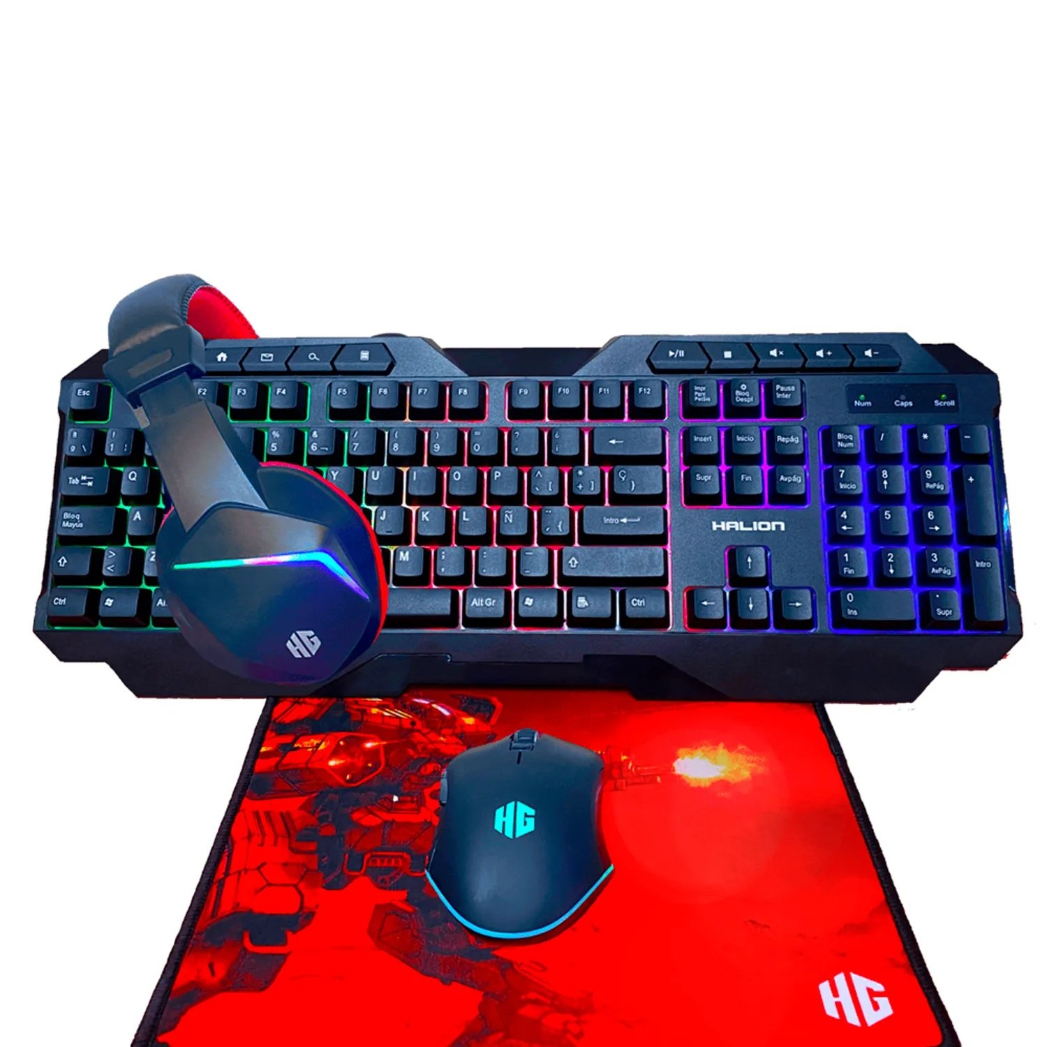 Combo Gamer Halion Mercury HA-404C