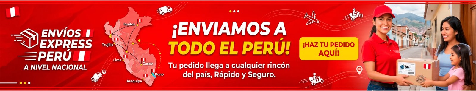 Envíos a todo el Perú