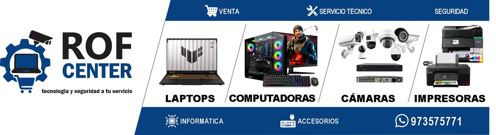 Promociones de tecnología Rof Center